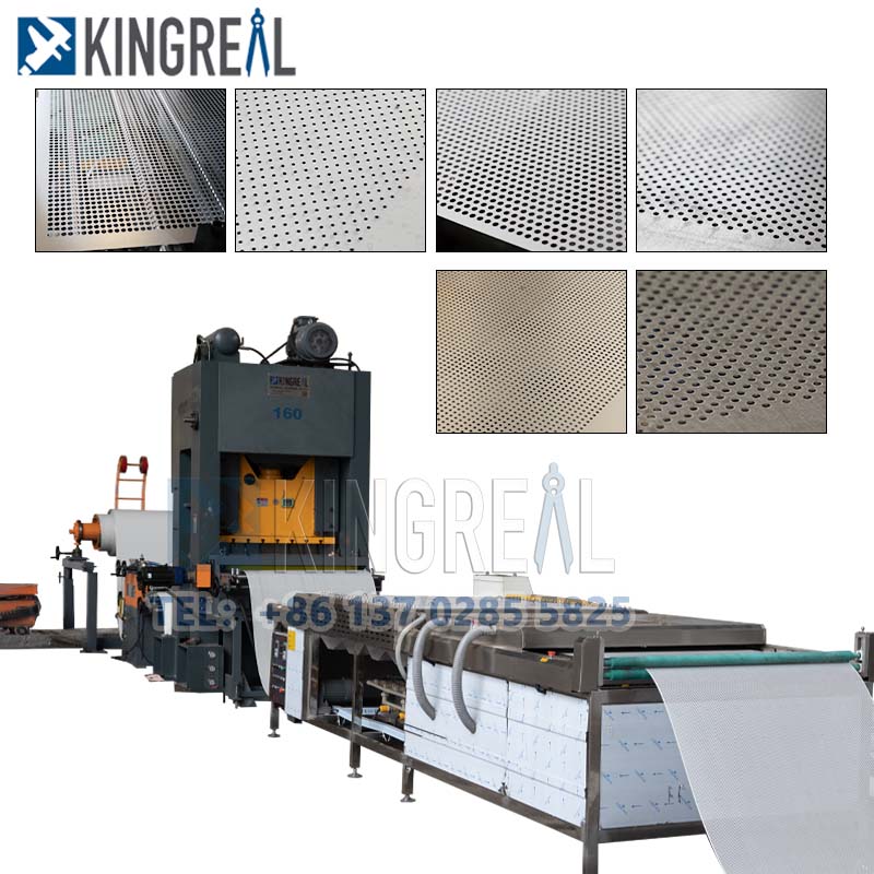 perforated sheet machine