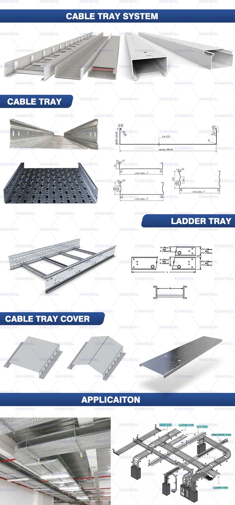 cable tray ladder machine