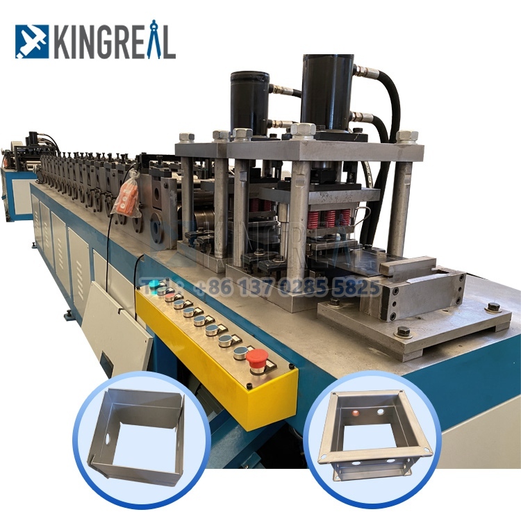 Máquina de conformação de rolos de estrutura de amortecedor de controle de volume