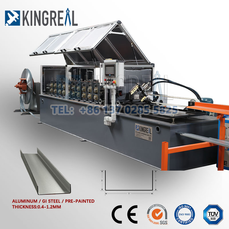 U Channel Roll Forming Machine