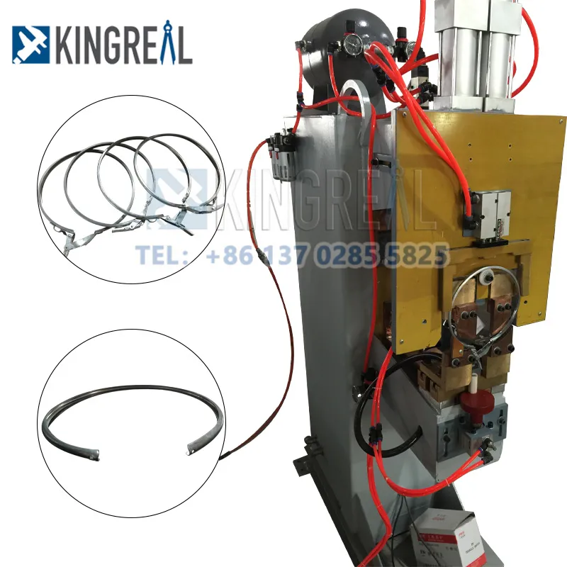 Macchina per la formatura a rulli dell'anello di bloccaggio del cerchio della canna