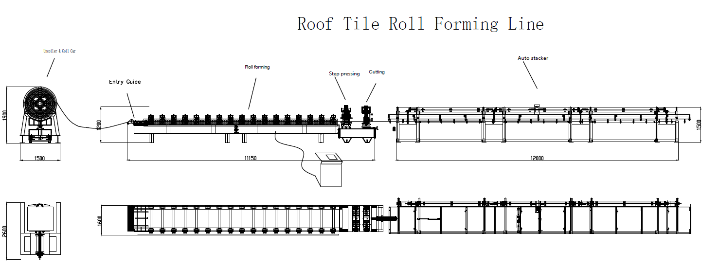 ibr roof sheeting machine