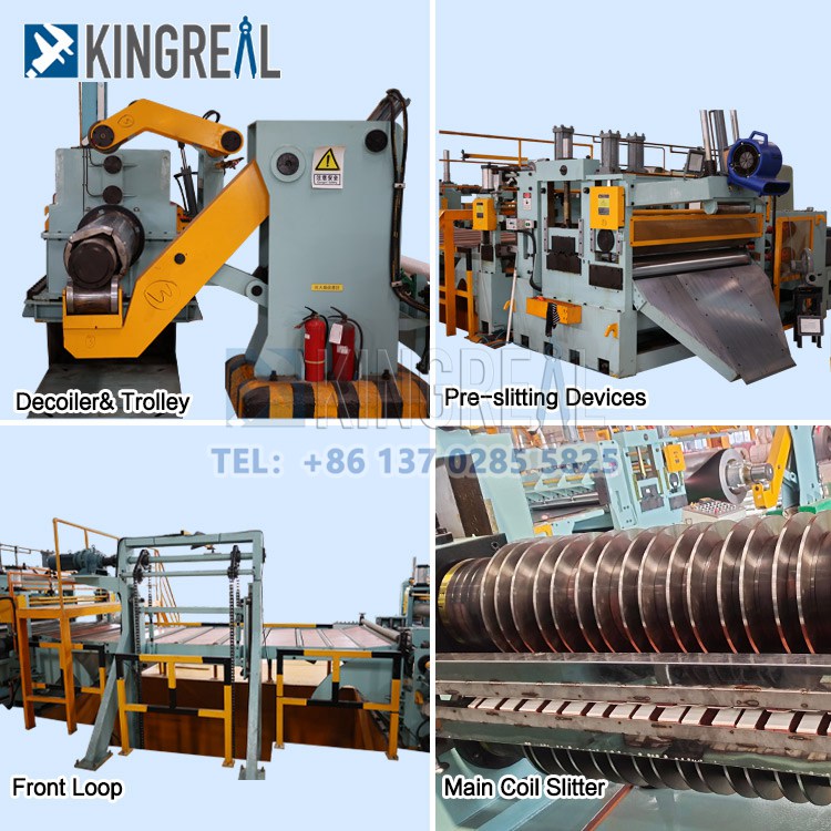 steel coils slitting machine