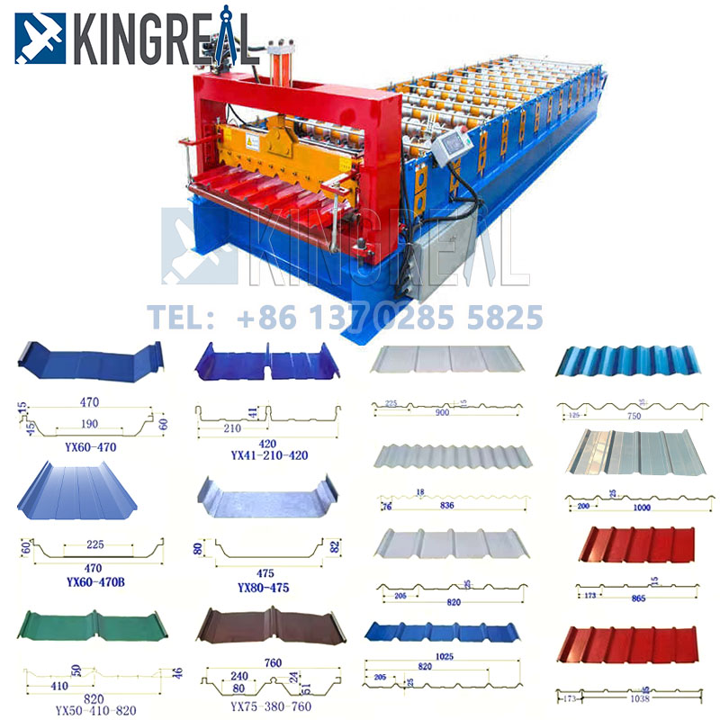 corrugated metal roofing machine