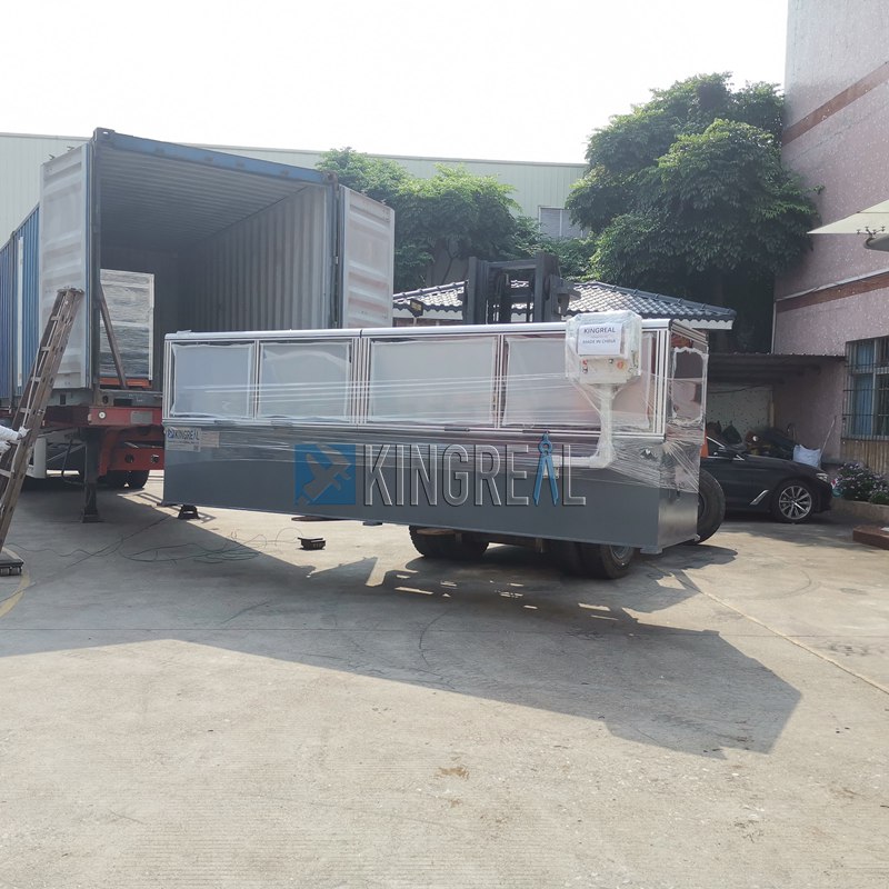 Cooperation with India Customer Ceiling Channel Machine