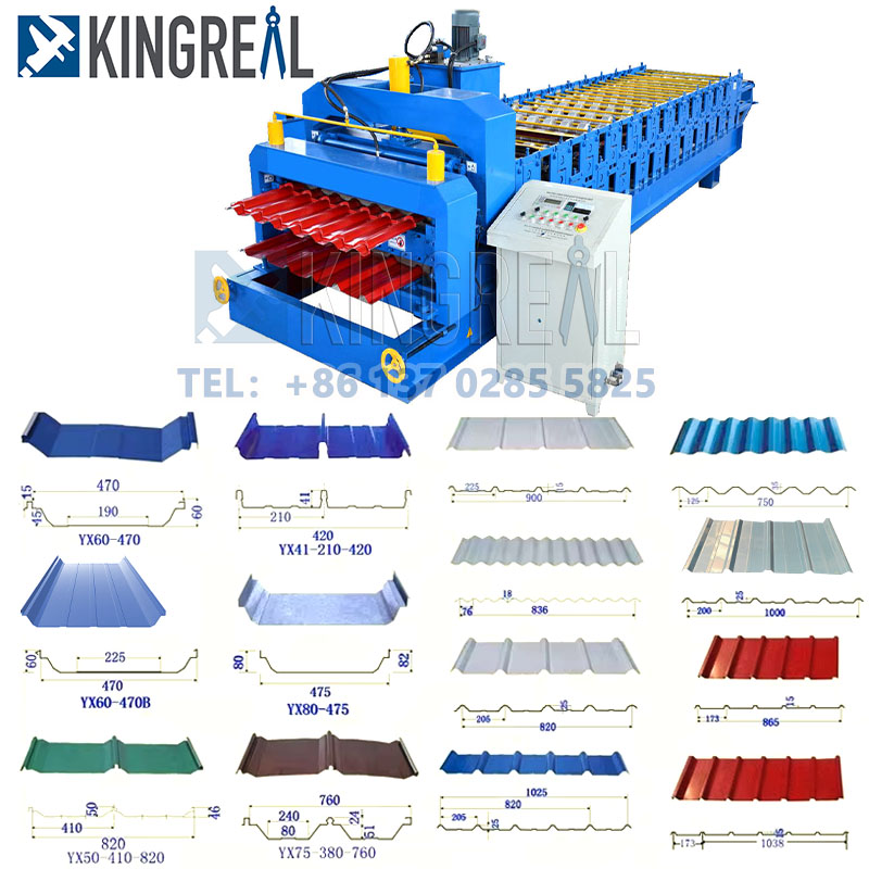 corrugated metal roofing machine