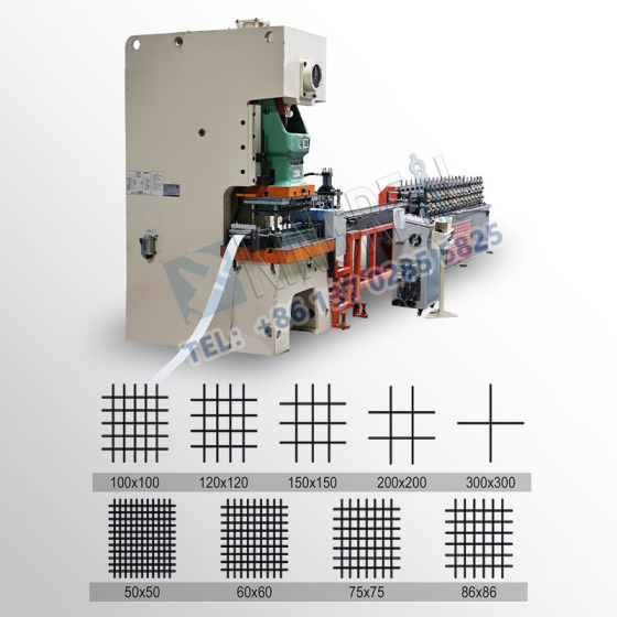 Mesin Pembentuk Gulungan Kisi-kisi Langit-langit Sel Terbuka