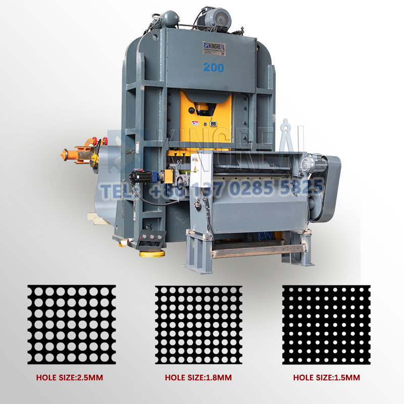 perforated sheet machine