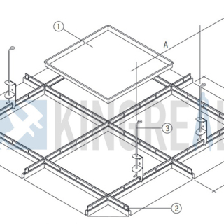 Que sont les dalles de plafond en métal ?
