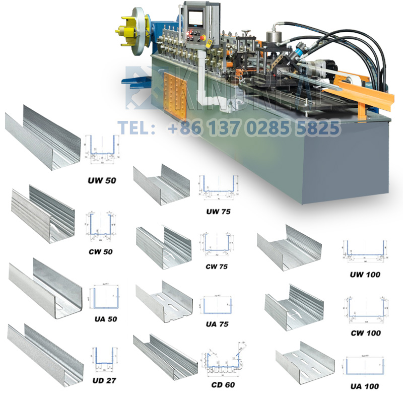 stud and track roll forming machine