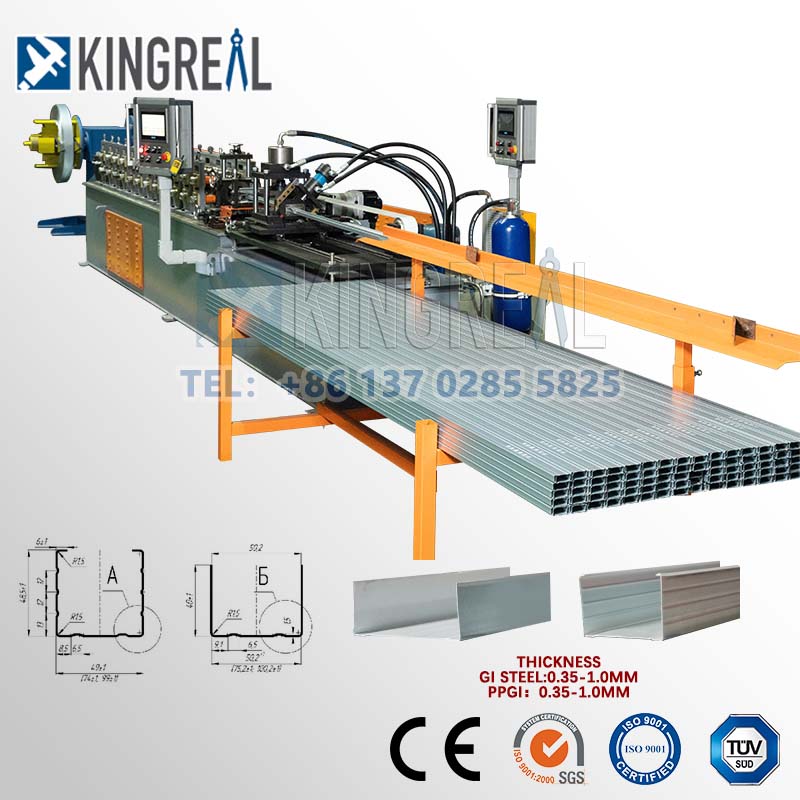 stud and track roll forming machine