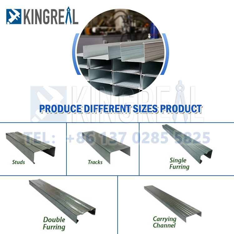 gypsum channel roll forming machine