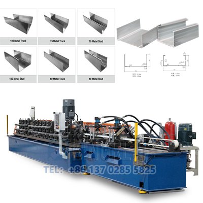 What is the benefit of using track and stud framing?
