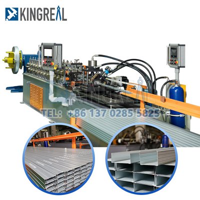 How does a stud and track machine work?