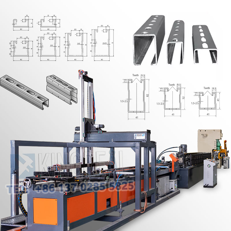 unistrut roll forming machine