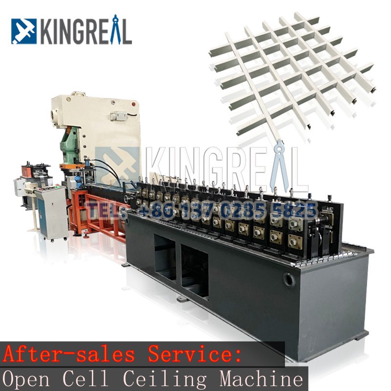 Installation Service: Open Cell Ceiling Machine