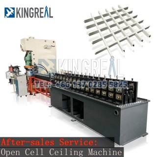 Service d'installation : machine pour plafond à cellules ouvertes