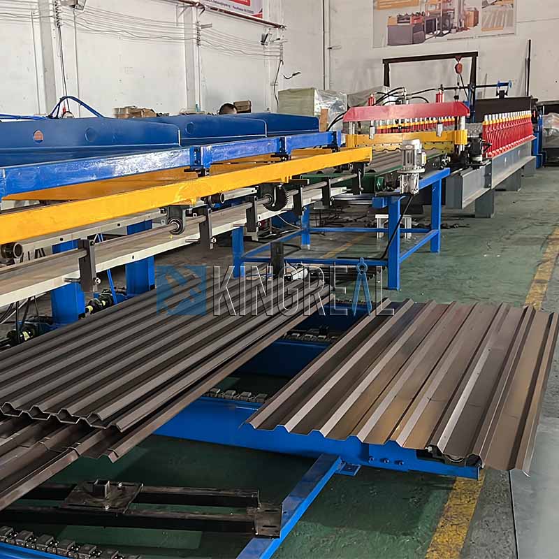 metal roof panel roll forming machine