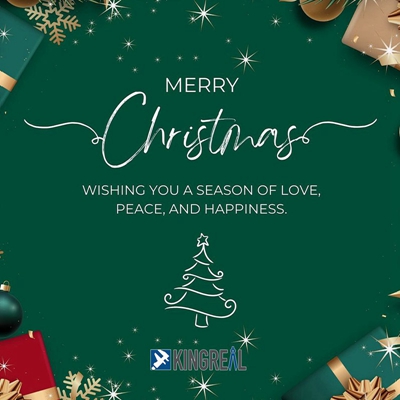 Warm Christmas Wishes from KINGREAL