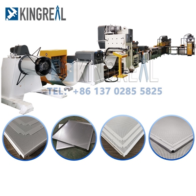 How many types of metal ceiling machine?