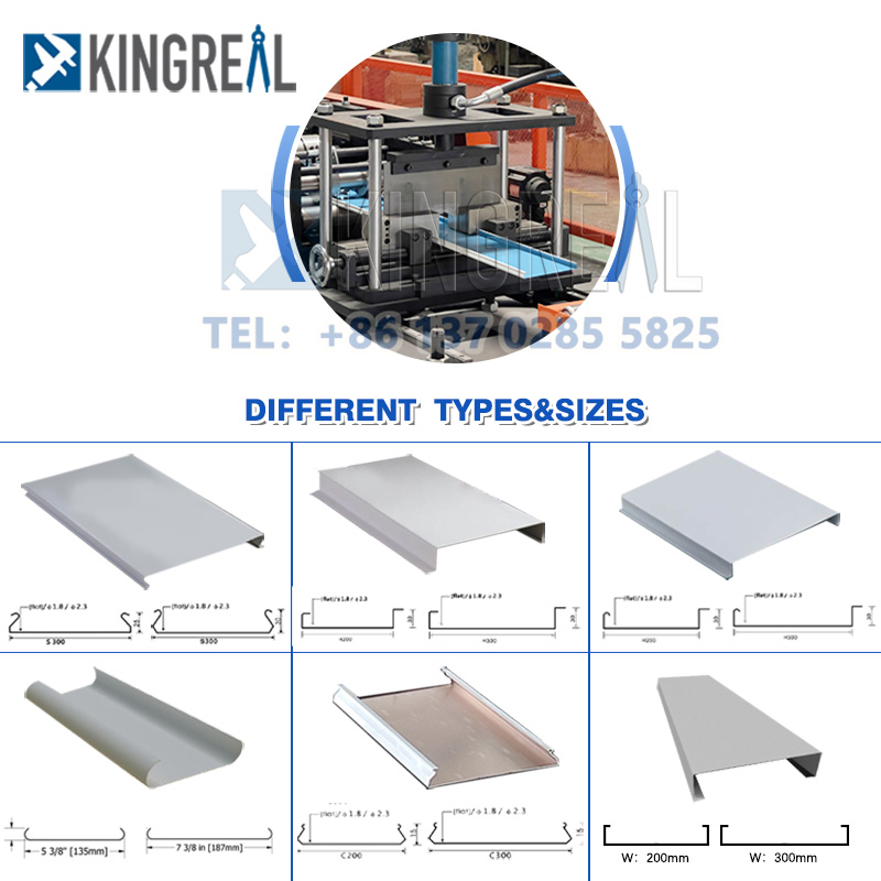 linear strip ceiling making machine