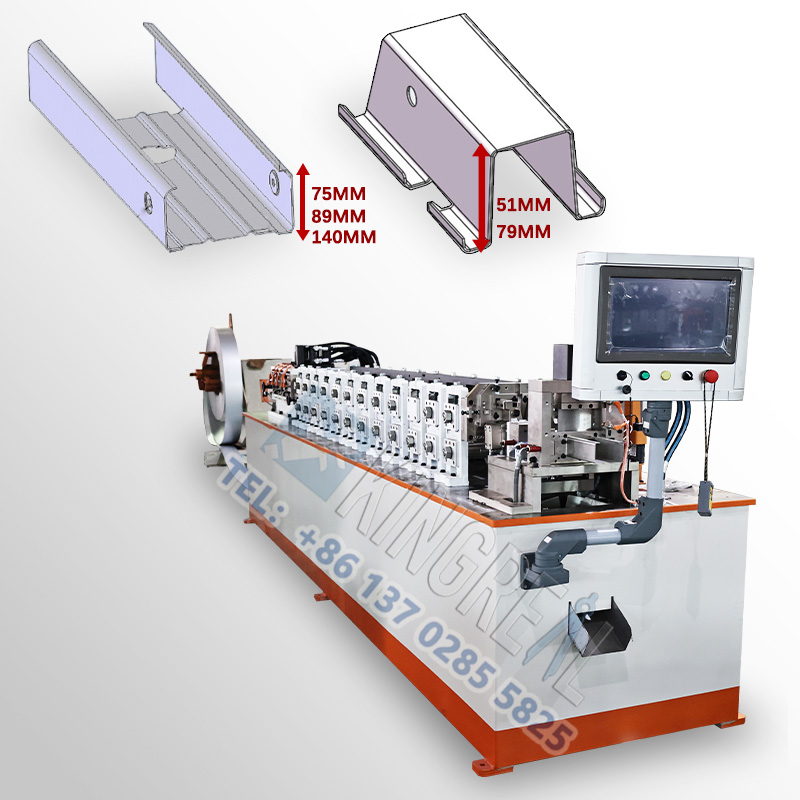 light gauge steel frame roll forming machine