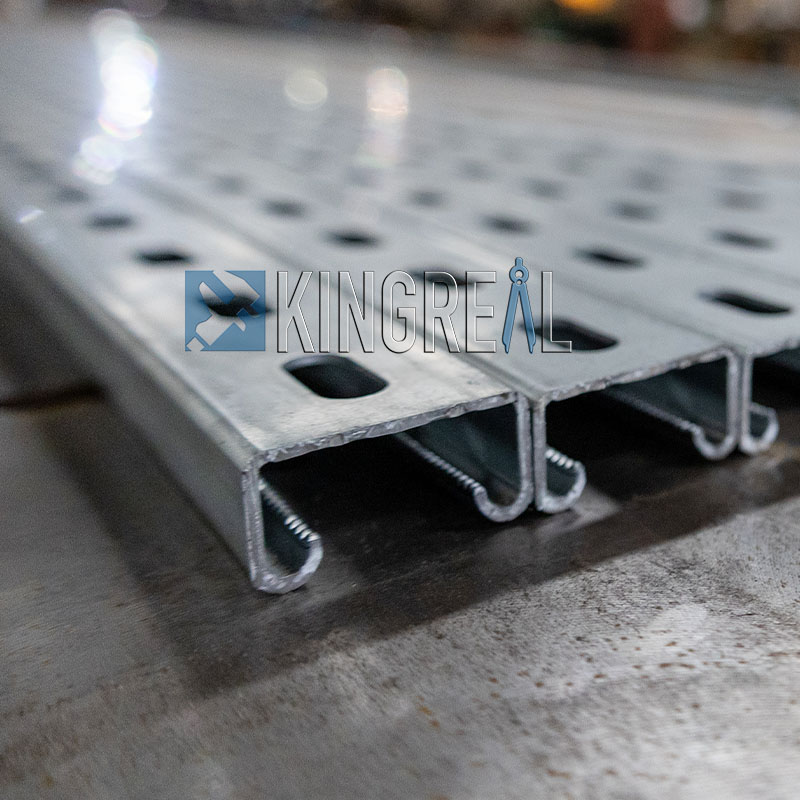 strut channel roll forming machine