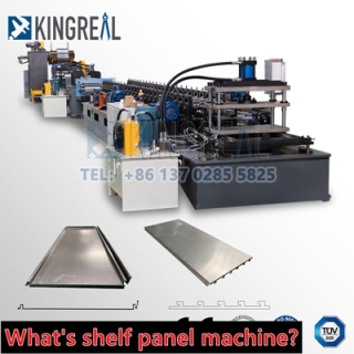 Qu'est-ce qu'une machine à panneaux d'étagères ?