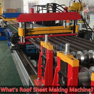 Qu'est-ce qu'une machine de fabrication de tôles de toit ?