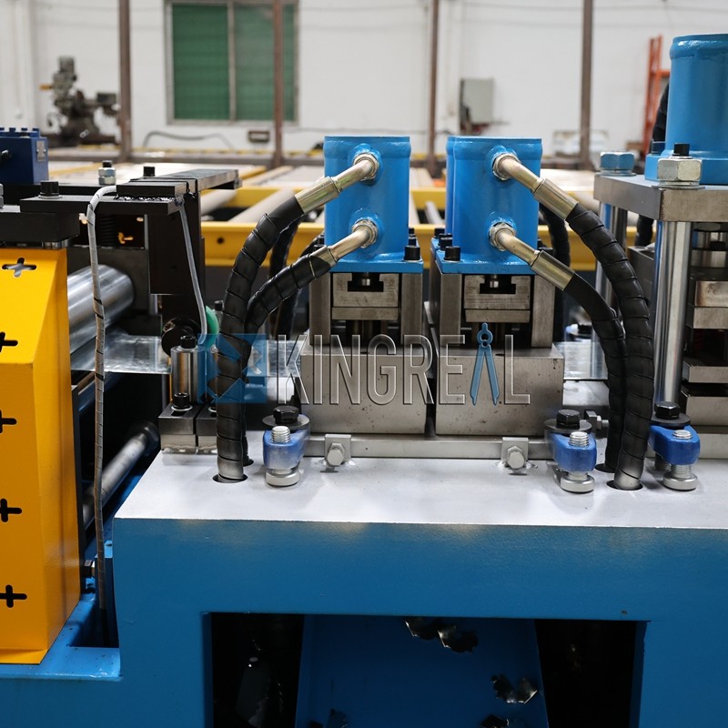 volume control damper making machine