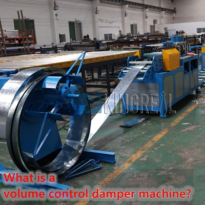 What is a volume control damper machine?