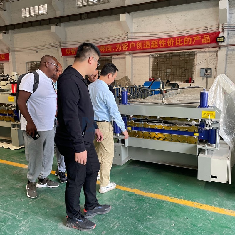 corrugated roof sheet making machine