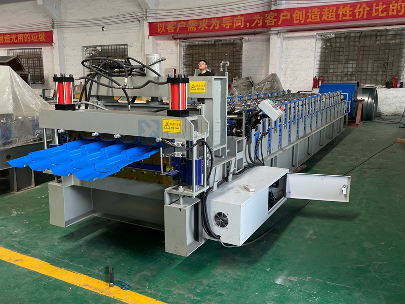 corrugated sheet making machine