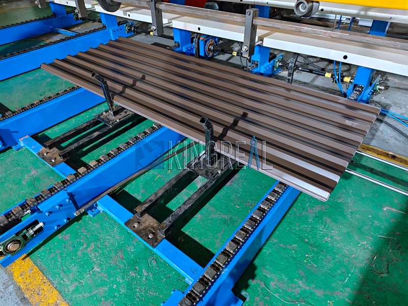 corrugated metal roofing machine