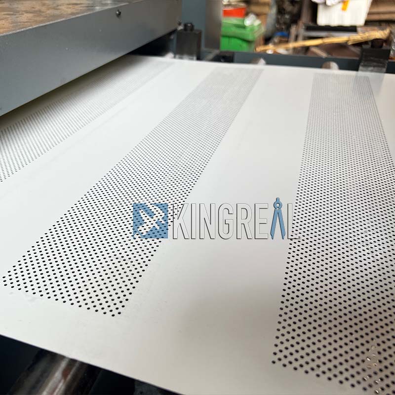 metal perforated machine