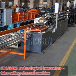 Innovation technologique KINGREAL – machine à canaliser les faux plafonds
