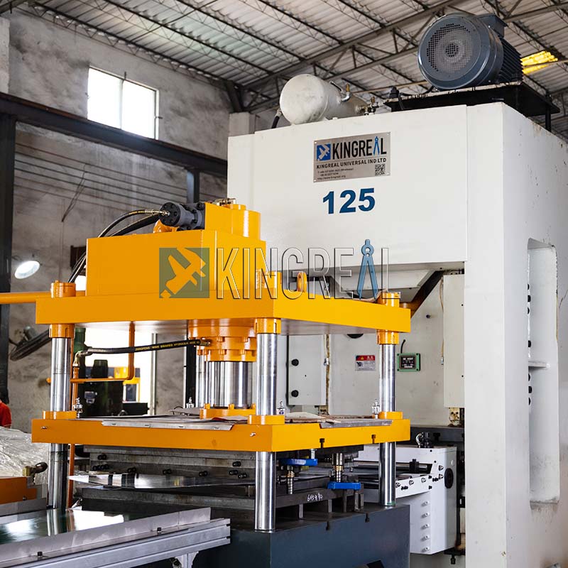 perforated ceiling tile machine