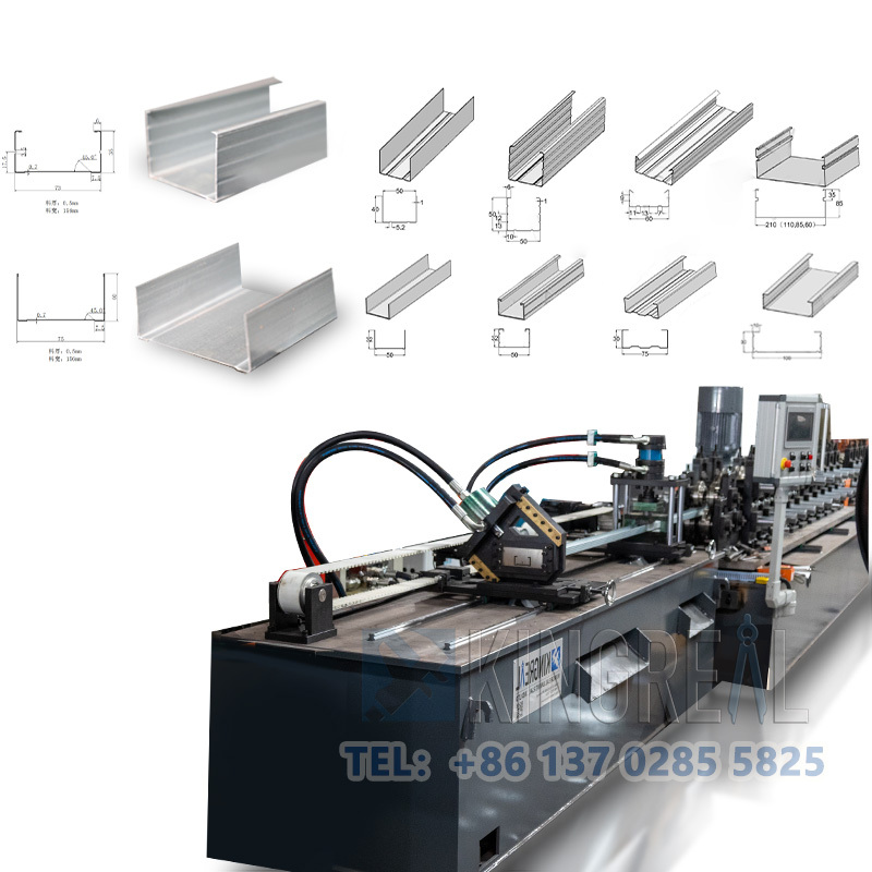 Máquina para fabricar canales de yeso