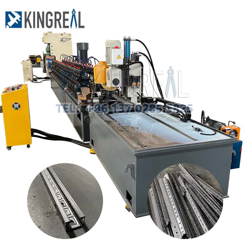 Warehouse Shelf Upright Rack Making Machine