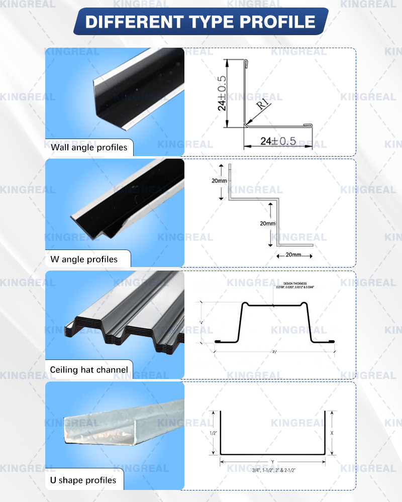 false ceiling channel machine