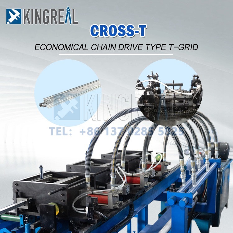 Ceiling T Bar Roll Forming Machine