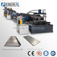 Supermarket Storage Rack Panel Roll Forming Machine