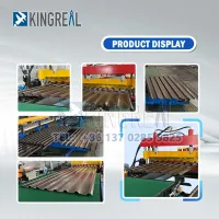 Máquina para fabricar láminas de techo