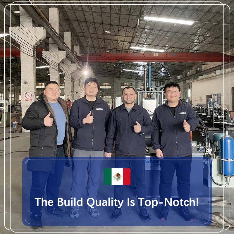 Mexico Project -- solar strut channel machine