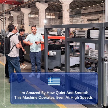 KINGREAL Gypsum Channel Machine to Greece