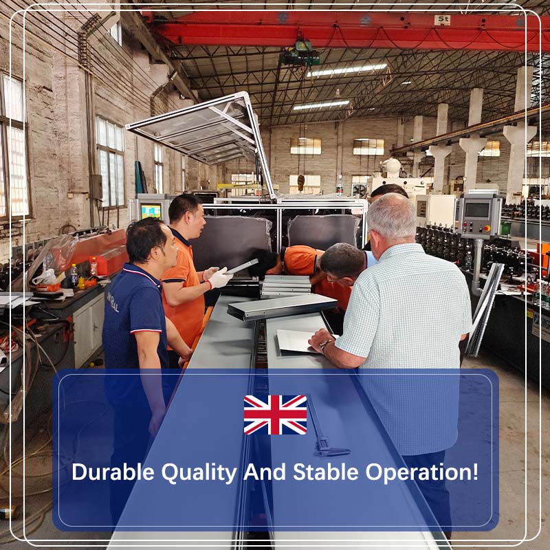 Linear Strip Ceiling Machine to UK