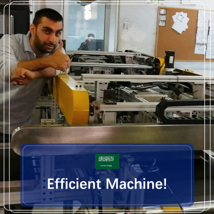 KINGREAL Acoustical Ceiling Tile Textile Stick Machine In KSA