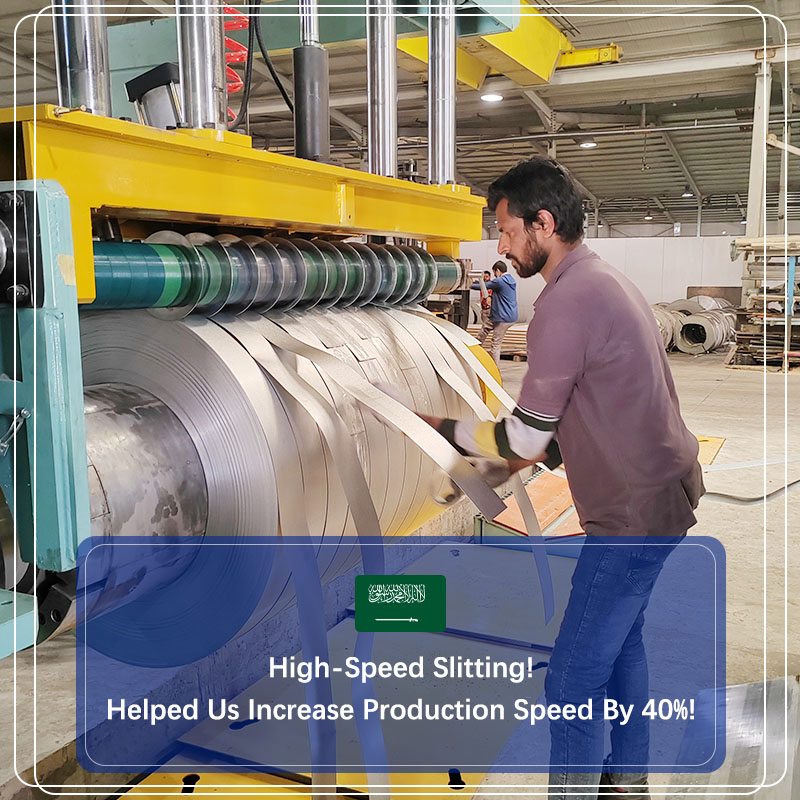 High Speed Coil Slitting Machine In Saudi Arabia