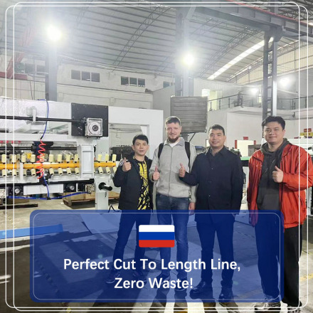 KINGREAL Cut To Length Line In Russia