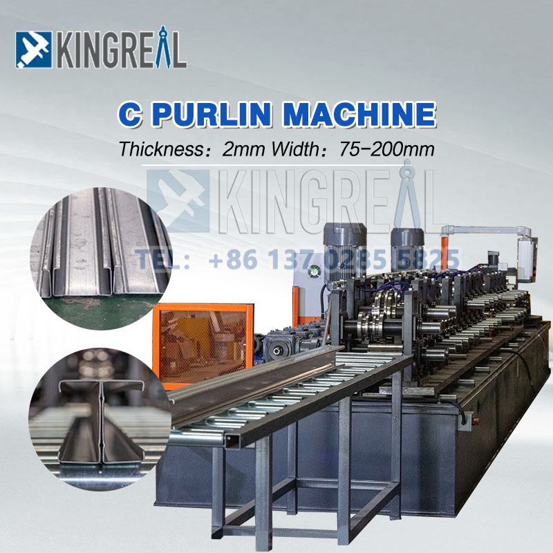 C Purlin Roll Forming Machine
